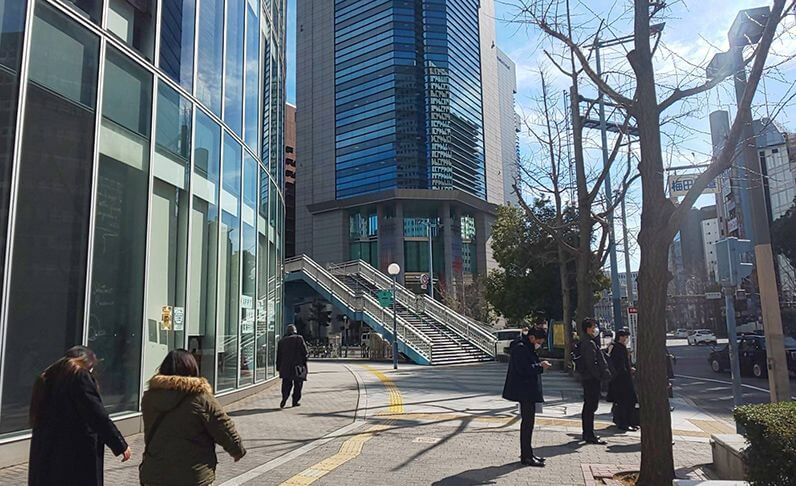 チキンゴルフ梅田店への行き方③