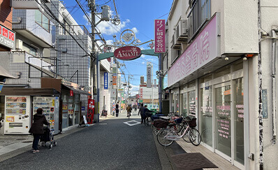 チキンゴルフセブンパーク天美店の行き方3