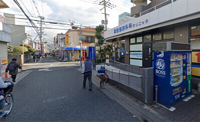 チキンゴルフセブンパーク天美店の行き方4